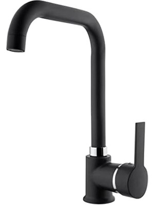 Esmo Home Venita Star Siyah Mutfak Eviye Batarya