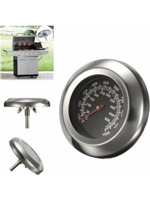 Esmo Home Barbekü Mangal Fırın Termometresi 530 Derece THR222