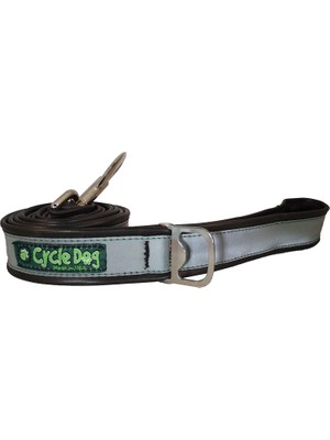 Esmo Home Cycle Dog Şişe Açacağı Geri Dönüştürülmüş Köpek Tasması, Gümüş Maksimum Yansıtıcı, 6 Fit