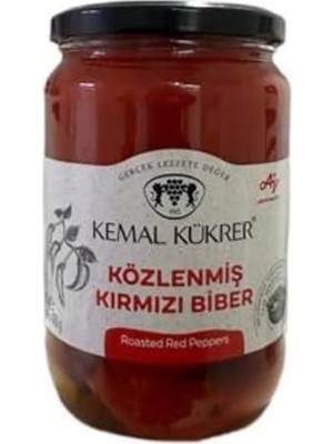 Esmo Home Kemal Kükrer Közlenmiş Kırmızı Biber Cam Kavanoz 720 cc