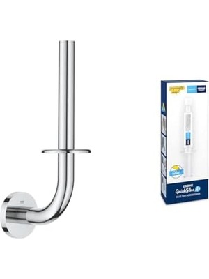 Esmo Home Start Yedek Tuvalet Kağıdı Tutucu + Quickglue A1 Yapıştırıcı Seti