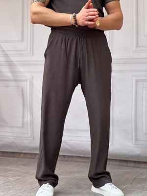 Modefendicom Ince Fitil Desen Jogger