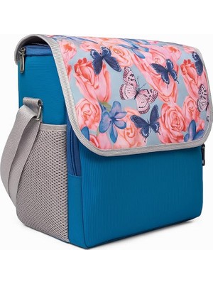 Sprout Store Soğuk Sıcak Tutan Termal Termos Yiyecek Içecek Çantası Buz Aküsü Hediyeli Çiçekli