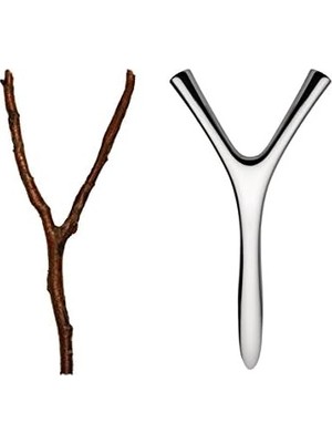 Esmo Home Alessi FGO06 Virgula Divina Şişe Açacağı Paslanmaz Çelik 18/10 Ayna Cilalı