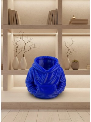 Urfakent Lacivert Hoodie Kalemlik 10X10 cm Masa Üstü Düzenleyici