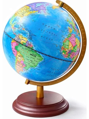 Urfakent Dekoratif Işıklı Masa Üstü Dünya Küre ALK5260