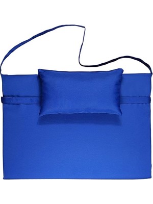 Sprout Store Katlanır Çanta Şezlong Minderi, Yastıklı Minder (Mavi)