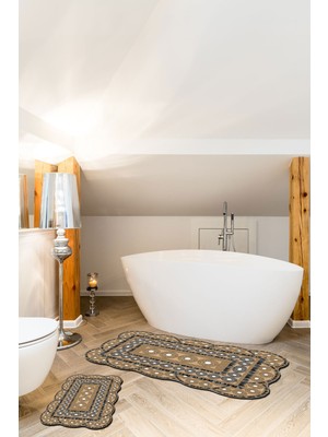 PremiumPort Şık ve Modern 2'li Banyo Takımı, Lazer Kesim Detaylarıyla Tarzınızı Yansıtır