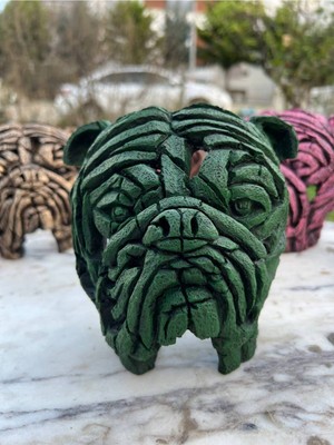 Özgürce Modern Dekoratif Köpek Heykeli, Şık Salon ve Ofis Aksesuarı