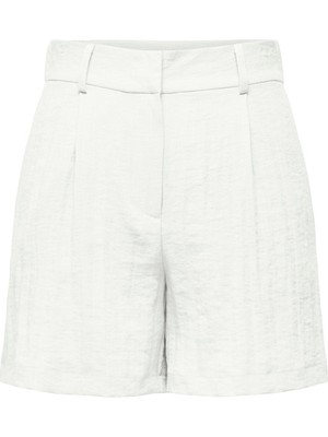 Only Onlıta Hw Lınen Look Shorts Tlr Kadın Beyaz Şort - 15370279