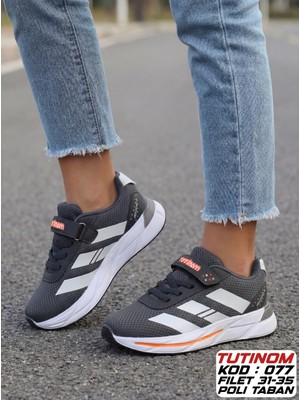 papucumun dünyası Tutinom Unisex Çocuk Spor Ayakkabı Kız ve Erkek