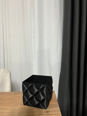 Özgürce Yastık Desenli Şık Vazo, Ev Dekorasyonu Için Zarif Aksesuar