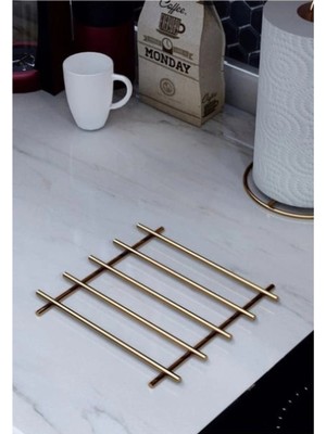 Özgürce Paslanmaz Çelik Nihale, Gold Renk, Dayanıklı ve Şık Tasarım