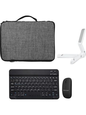 Lidyahan Store Samsung Tab S9 11 Inch Tablet Çanta + Bluetooth Klavye + Mouse + Tablet Standı - AL8112
