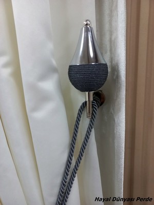 Özgürce Dekoratif Perde Bağlama Duvar Aparatı, Şık ve Kullanışlı Tasarım