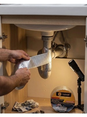 Calperia Alüminyum Yüzeyli Sızdırmazlık Bandı Çatı Boru Tamir Bandı