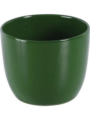 Misda Store Seramik Saksı 12 cm 3'lü Yeşil