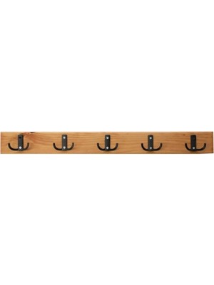 CetKing Duvar ve Kapı Askılık Hol Mutfak Banyo Askısı Duvar Askısı 60X8 cm