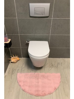 Özgürce Yüksek Kalite Tek Tavşan Tüy Paspas, Dokuma, Yıkanabilir, Şık ve Dayanıklı