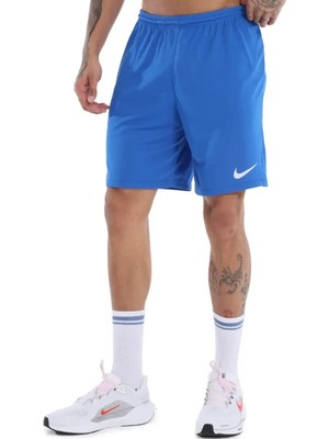 Nike Dri-Fit Park 3 Nb Erkek Mavi Spor Şort