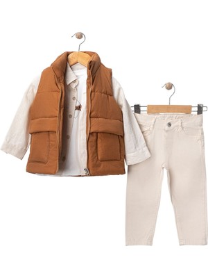 Alvera Collection 444538 Friends Yeleklı 4'lü Takım