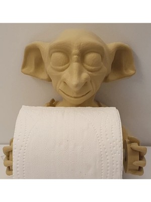 Özgürce Dobby Desenli Tuvalet Kağıdı Tutucu, Şık ve Kullanışlı Tasarım