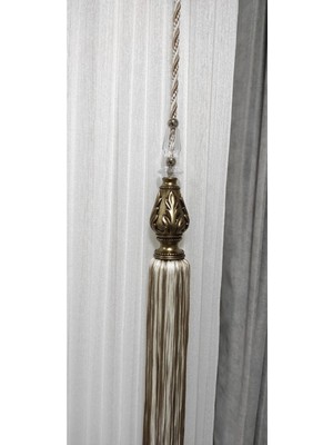 Özgürce Şık Polyester Dekoratif Perde Sarkıtı, Evinize Zarif Dokunuş