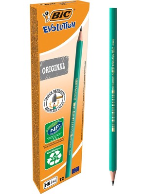CetKing Evolution 650 Hb Kurşun Kalem, 12'li Kutu, Kıymık Oluşturmaz, Çiğnemeye Karşı Dayanıklı, Kolay Açılır