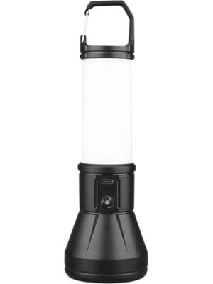Klipsli Şarjlı LED El Feneri – 3W LED & 360° Smd Gün Işığı, 500 Lümen, Type-C USB ile Şarj Edilen Mini El Tipi Taşınabilir Fener, Flaşör ve Çok Modlu Aydınlatma