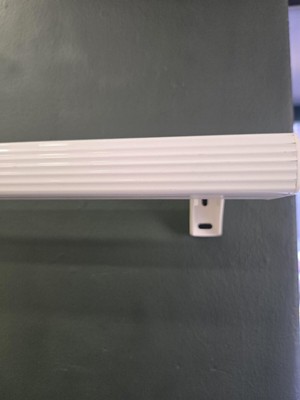 Özgürce Şık ve Dayanıklı Dekoratif Iki Kanallı Alüminyum Perde Rayı