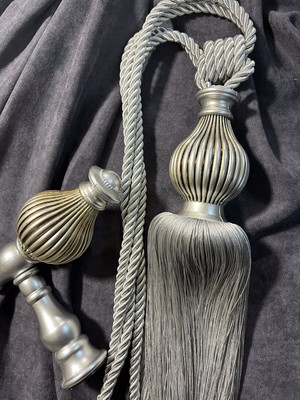 Özgürce Kısa Püsküllü Perde Aksesuarı Seti, Şık ve Kullanışlı Tasarım