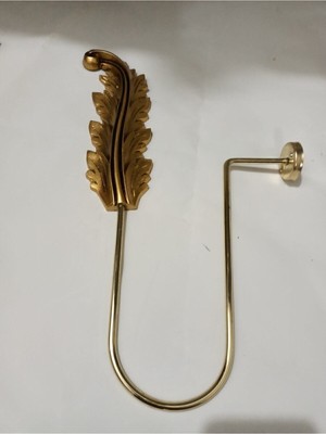 Özgürce Şık Yaprak Desenli Perde Aksesuarı ile Dekorunuza Natürel Şıklık