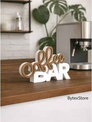 Özgürce Şık Kahve Köşesi Dekoratif Masa Üstü Aksesuarı