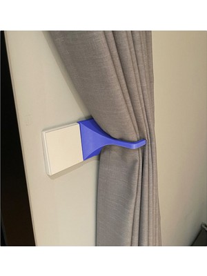 Özgürce Modern Dekoratif Perde Tutacağı, Fon Askısı, Tüm Renkler, 2'li Takım