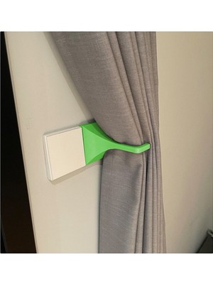 Özgürce Modern Dekoratif Perde Tutacağı Seti, Tüm Renk Seçenekleri (2'li)