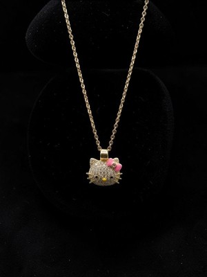 Deryora Hello Kitty Çelik Kolye Hediye Sevgiliye