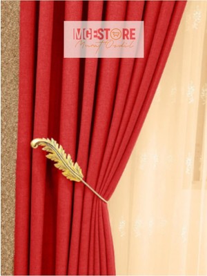 Özgürce Fon Perde Toplayıcı Seti, 2 Adet, Sağ ve Sol, Pratik ve Şık Tasarım