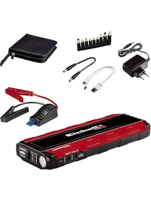 Akü Takviye-Powerbank Ce-Js 18/1 (12 V, Takviye, Güç Bankası, Lipo Pil 3X6000 Mah, LED Şarj Durumu Göstergesi, LED Lamba, 12V/300A Takviye, USB Micro/mini/type C Dahil) - 1091531