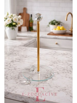 Özgürce Şık Elmas Ayaklı Rulo Peçetelik ve Organizer Dekorasyonu