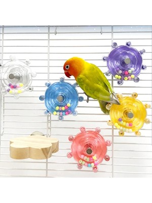 Çıngıraklı Kuş Kafesi Için Çark Oyuncağı