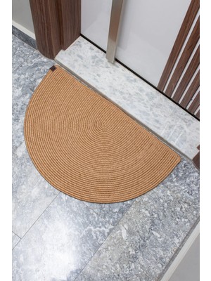 Comfort Craft Bohem Dekoratif Dış Kapı Paspası - Leke Tutmaz Hasır Görünümlü Hoşgeldin Paspası