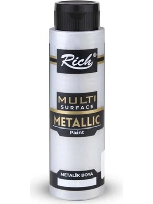 Multi Surface Metalik Boya 500 ml - 6502 Gümüş