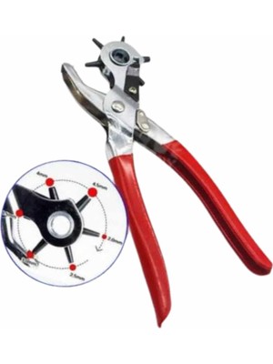 Ronanna Kemer Delme Pensesi 6 Farklı Boyutta Kemer Delici Ev Deri Kemer