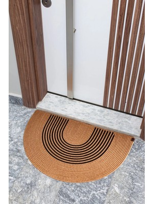 Comfort Craft Bohem Dekoratif Dış Kapı Paspası - Leke Tutmaz Hasır Görünümlü Hoşgeldin Paspası