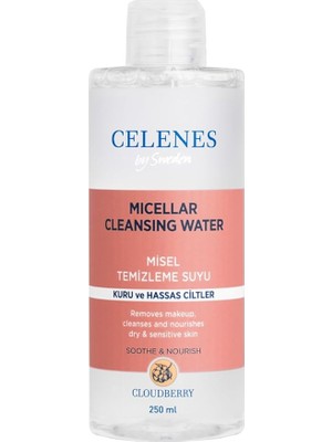 Cloudberry Misel Temizleme Suyu Kuru ve Hassas Ciltler (250 Ml)