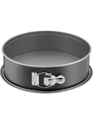 Kaıser Inspiration Kelepçeli Kek Kalıbı, 26 Cm, Yuvarlak, Düz Taban, Yuvarlak Kek Kalıbı, Yapışmaz Kaplamalı, Sızdırmaz