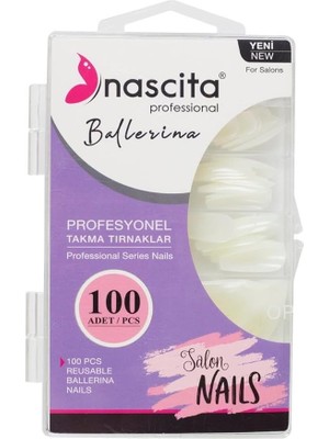 100'LÜ Kutulu Ballerina Takma Tırnak - 168