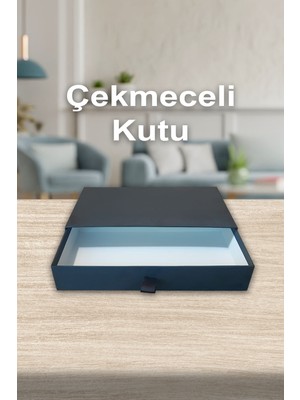 Özgürce Şık Çekmeceli Dekoratif Hediye ve Organizer Kutusu 28X18X4,5 cm