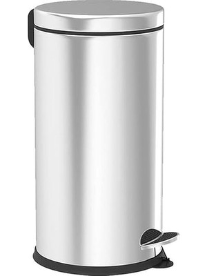 Pedallı Çöp Kovası Krom 12 LT(NV1004)
