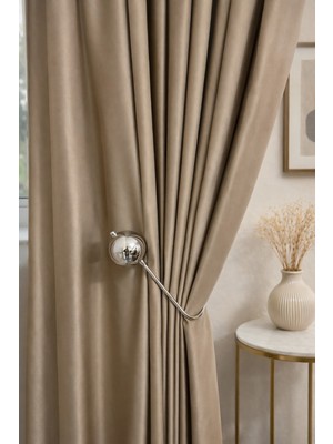 Özgürce Pratik Perde Kol Bağı, Kolay Kurulum, Duvar Delmeden, Ev Dekoru Için